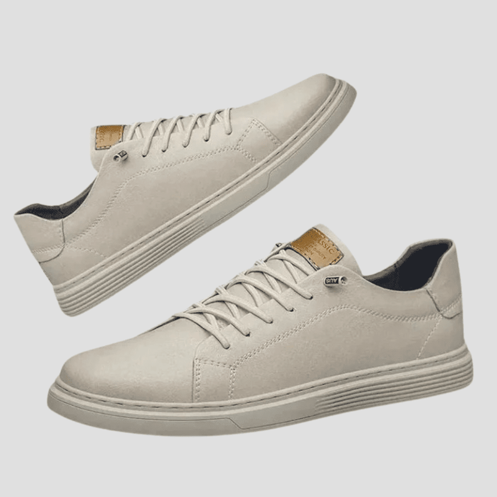 Men's Classic Textured Casual Business Sneakers
