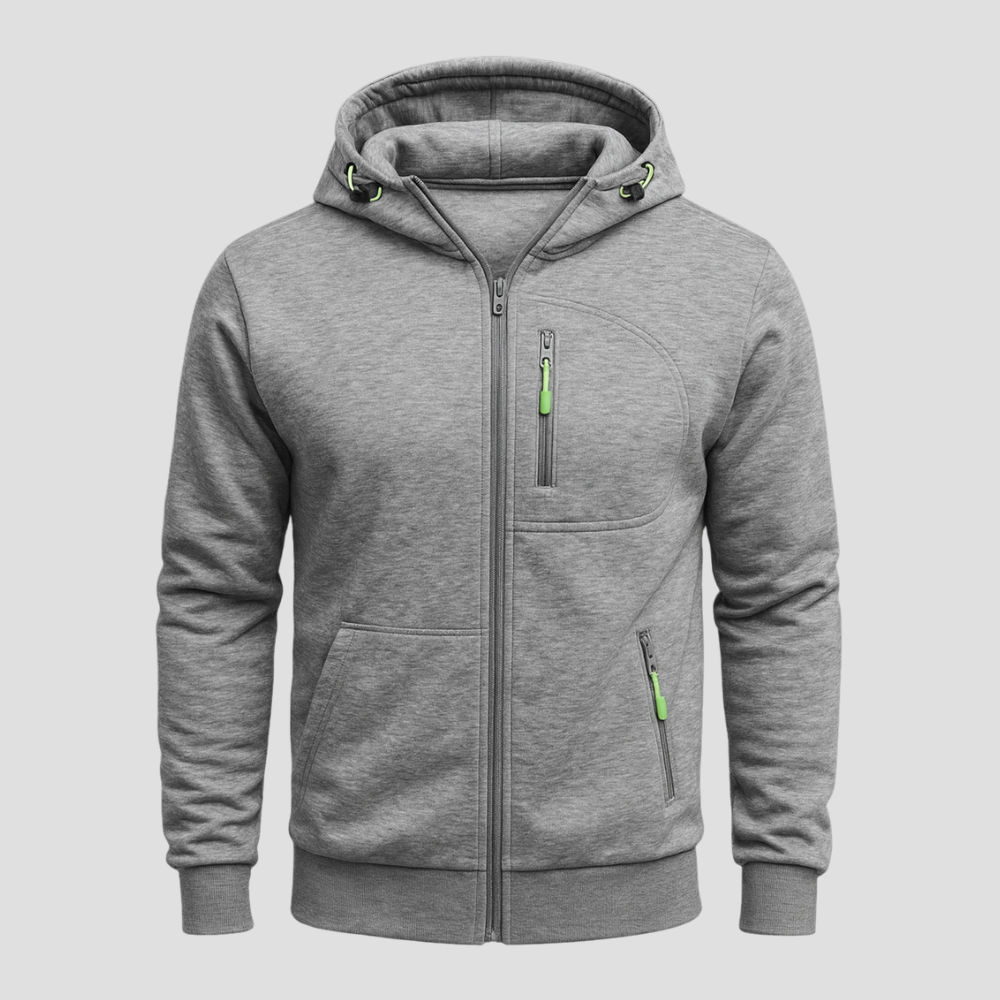 Men's Full-Zip Fleece Hoodie