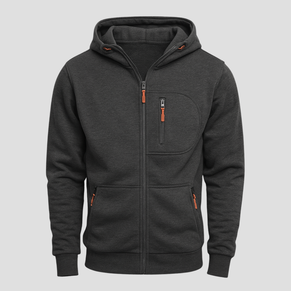 Men's Full-Zip Fleece Hoodie