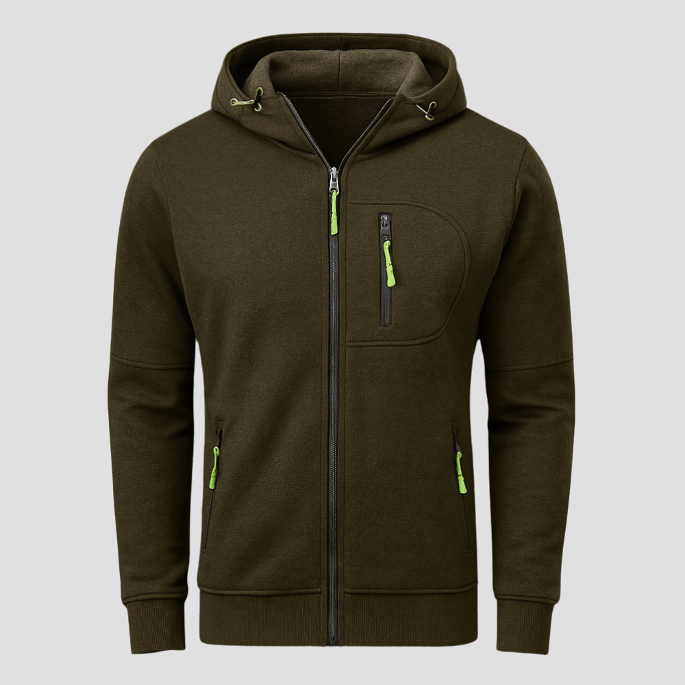 Men's Full-Zip Fleece Hoodie