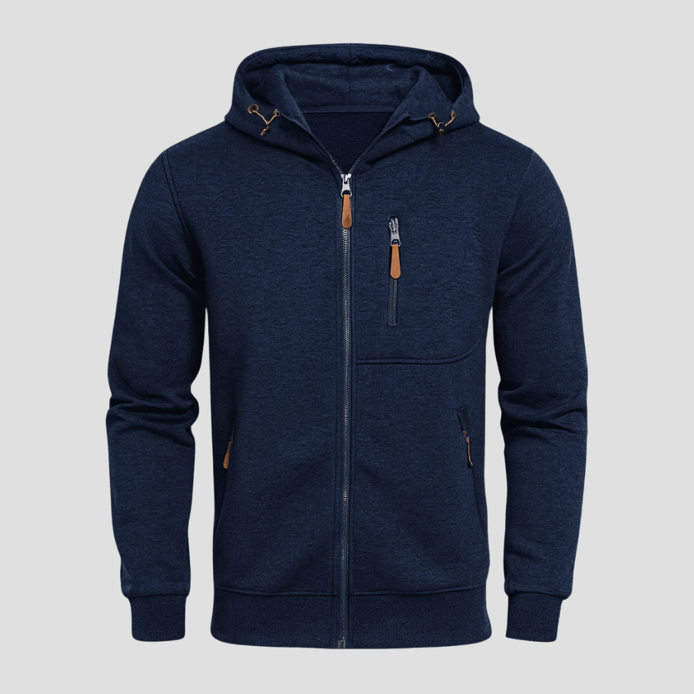 Men's Full-Zip Fleece Hoodie