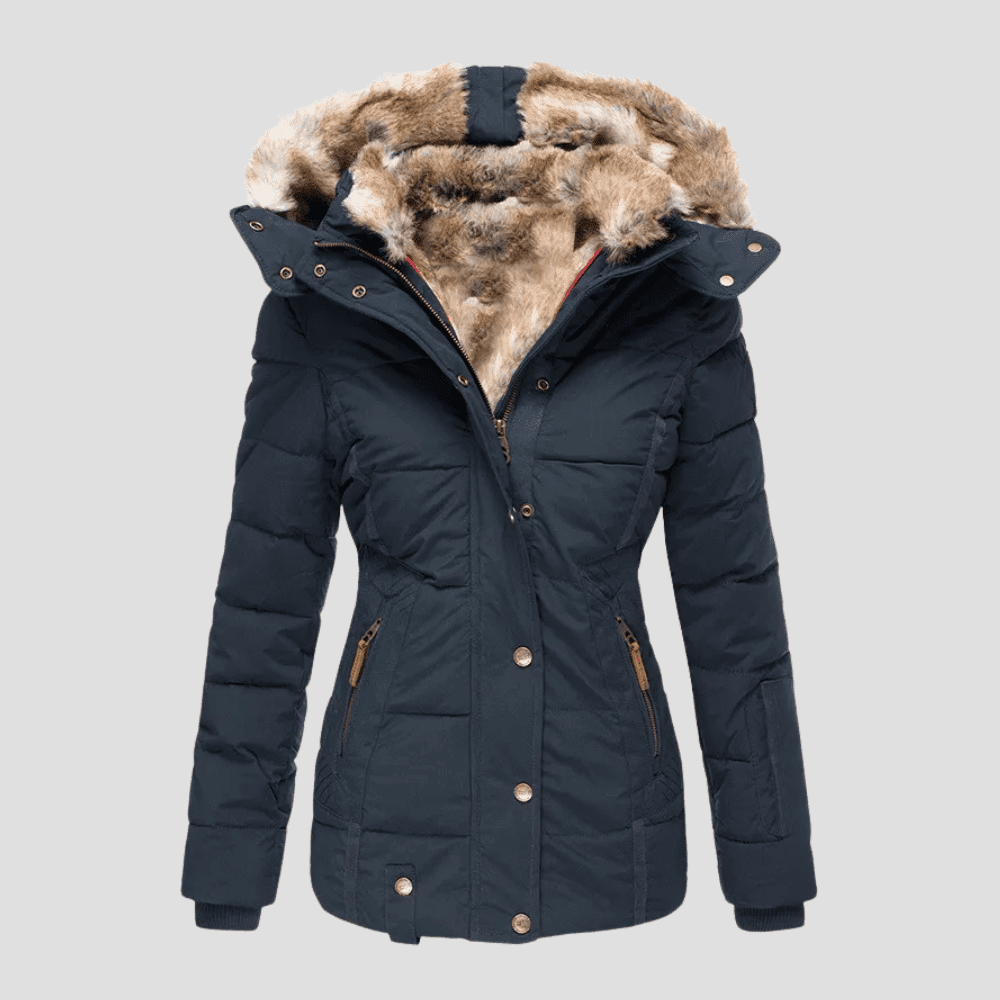 Women's Faux Fur Winter Jacket