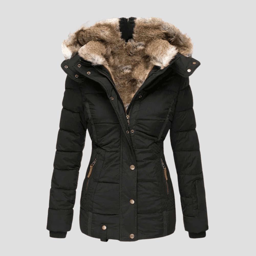 Women's Faux Fur Winter Jacket