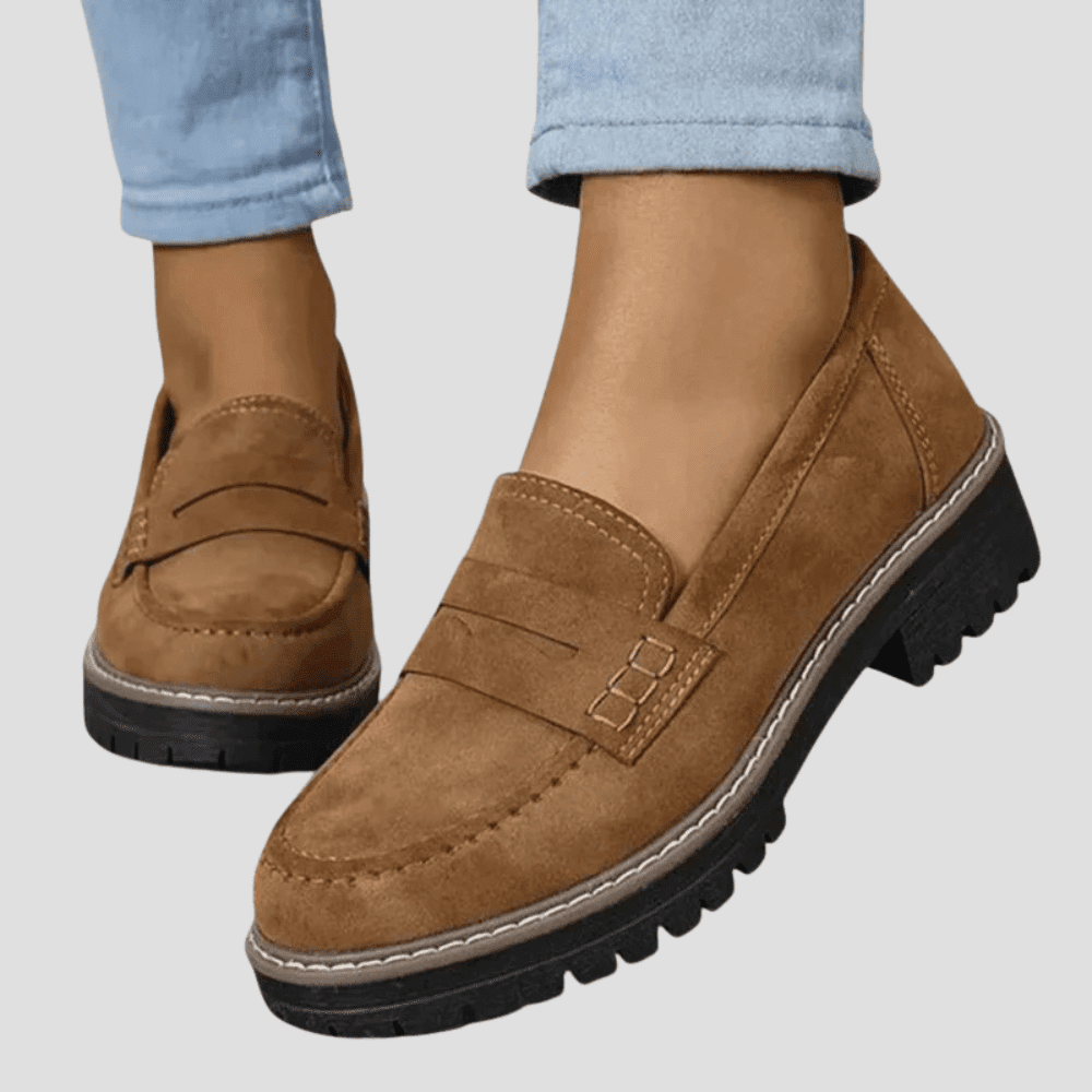 Women's Lug Sole Penny Loafer