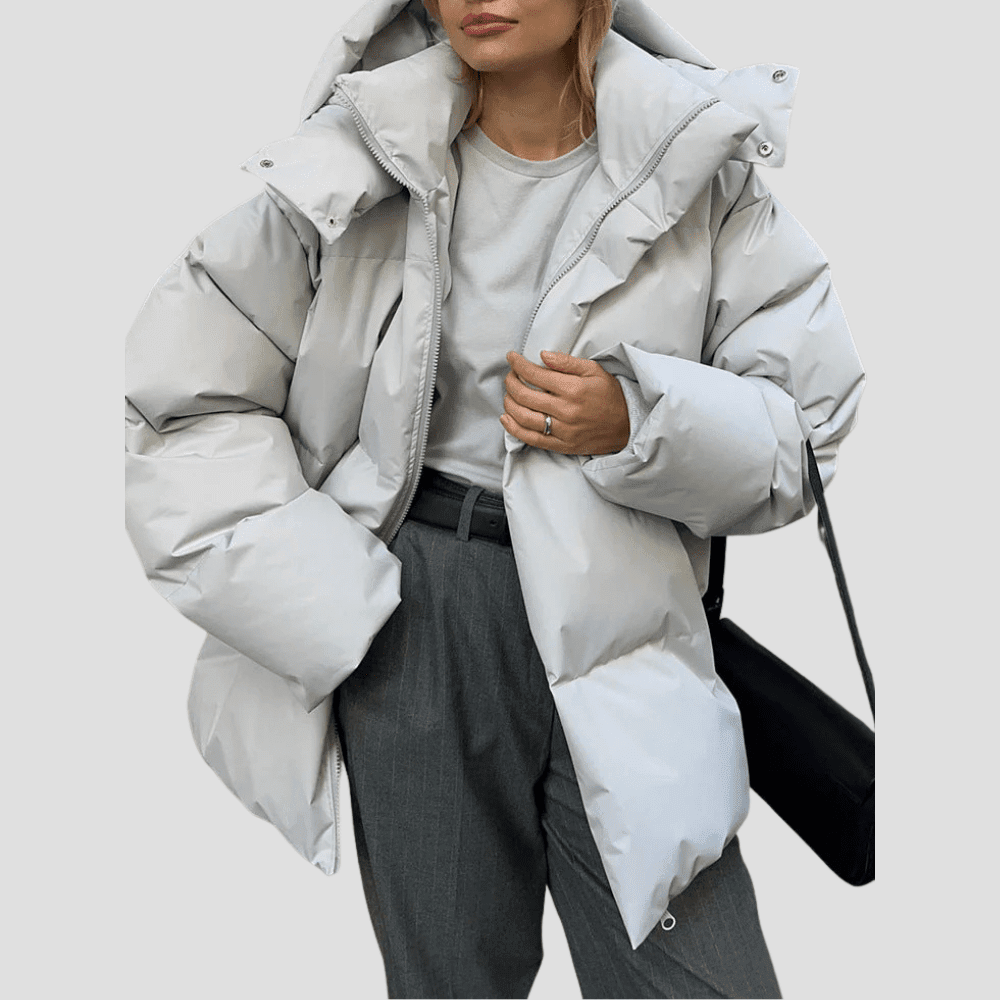 Women's Oversized Hooded Winter Puffer Jacket