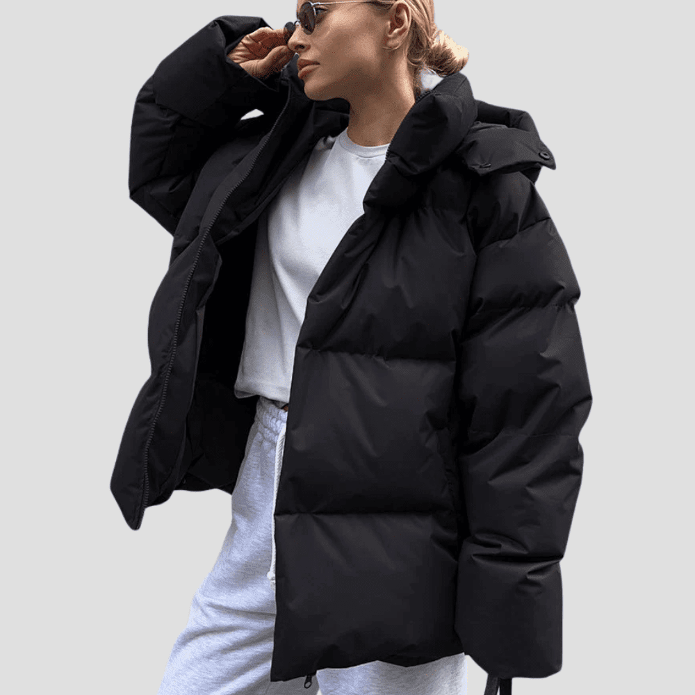 Women's Oversized Hooded Winter Puffer Jacket