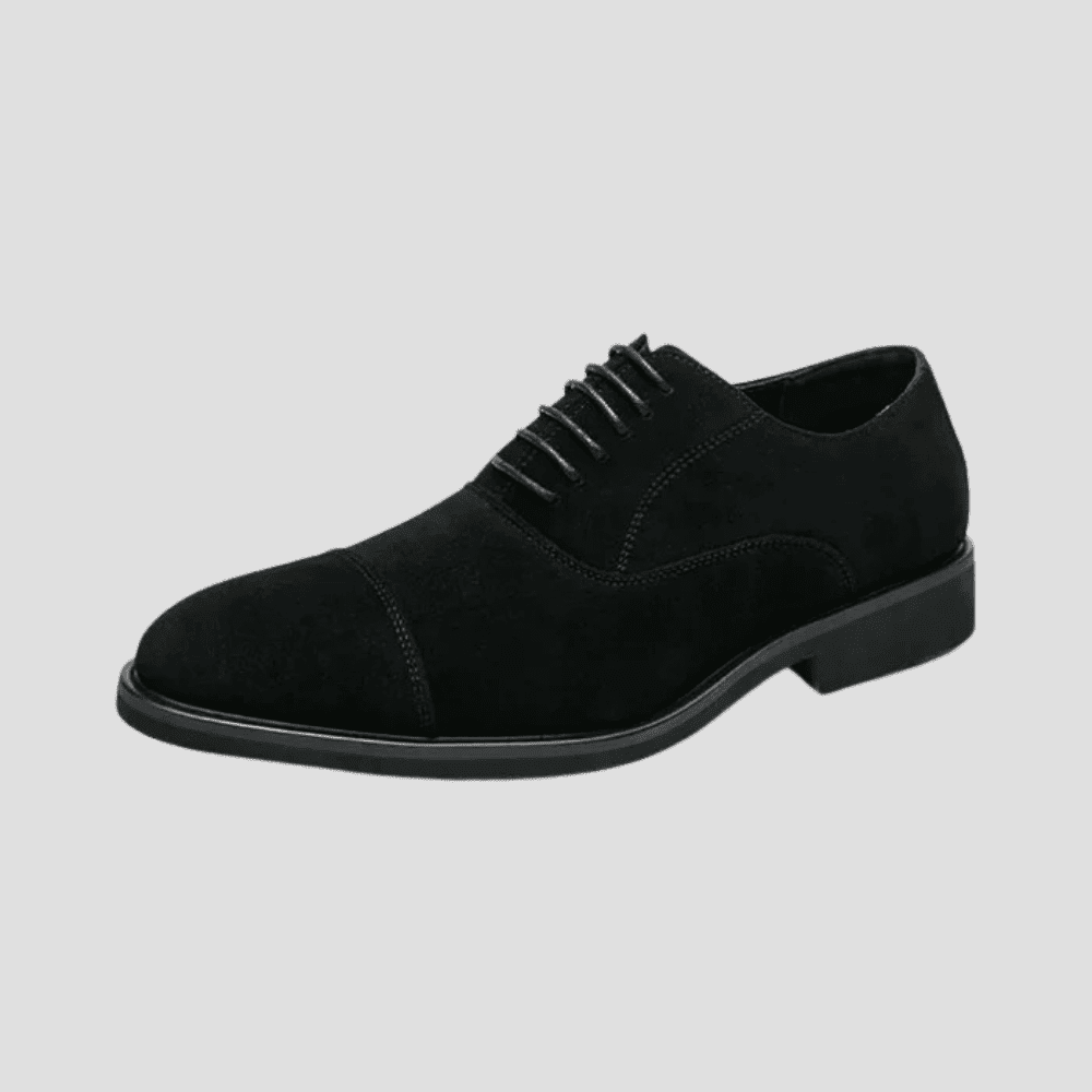 Men's Cap Toe Velvet Derby Shoe