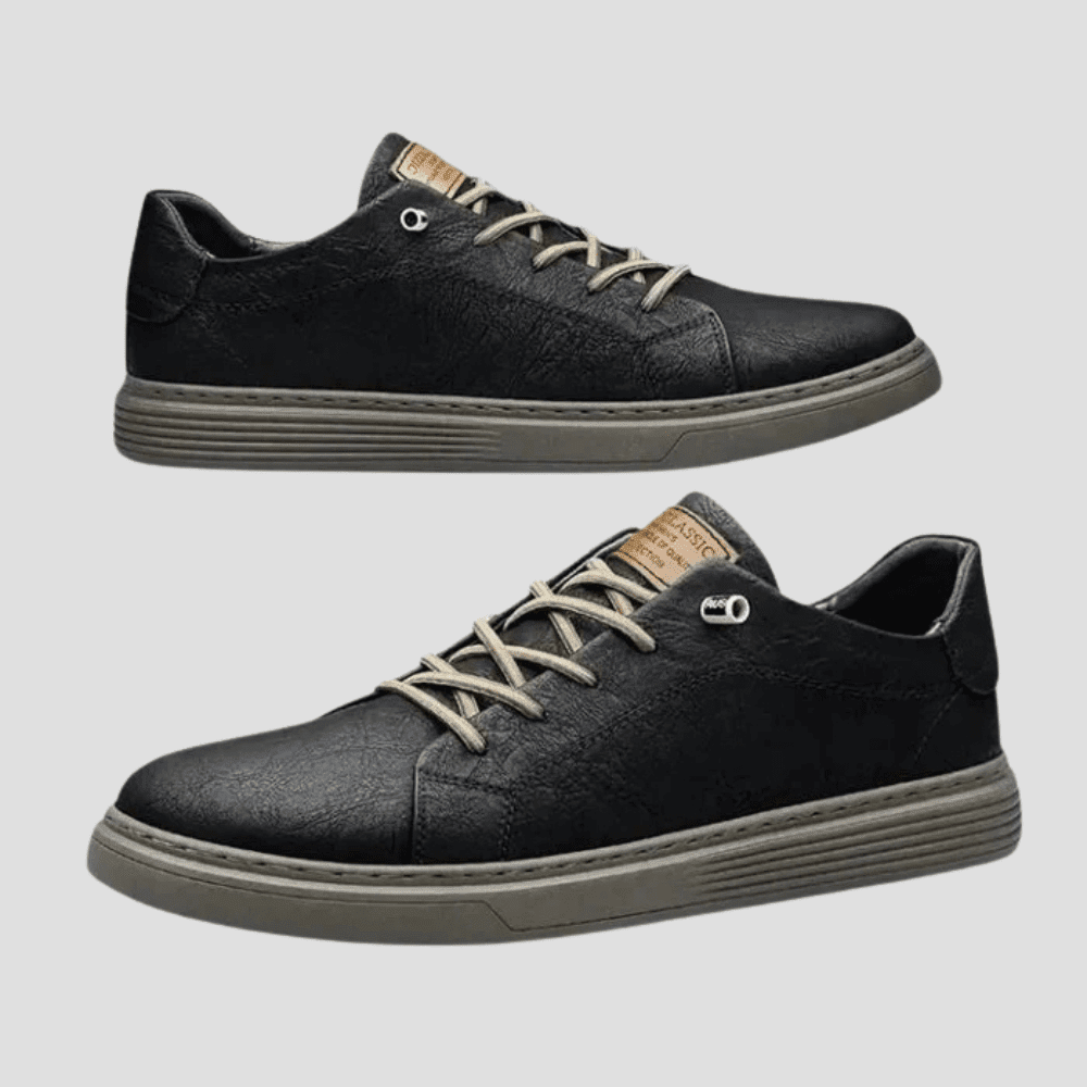 Men's Classic Textured Casual Business Sneakers
