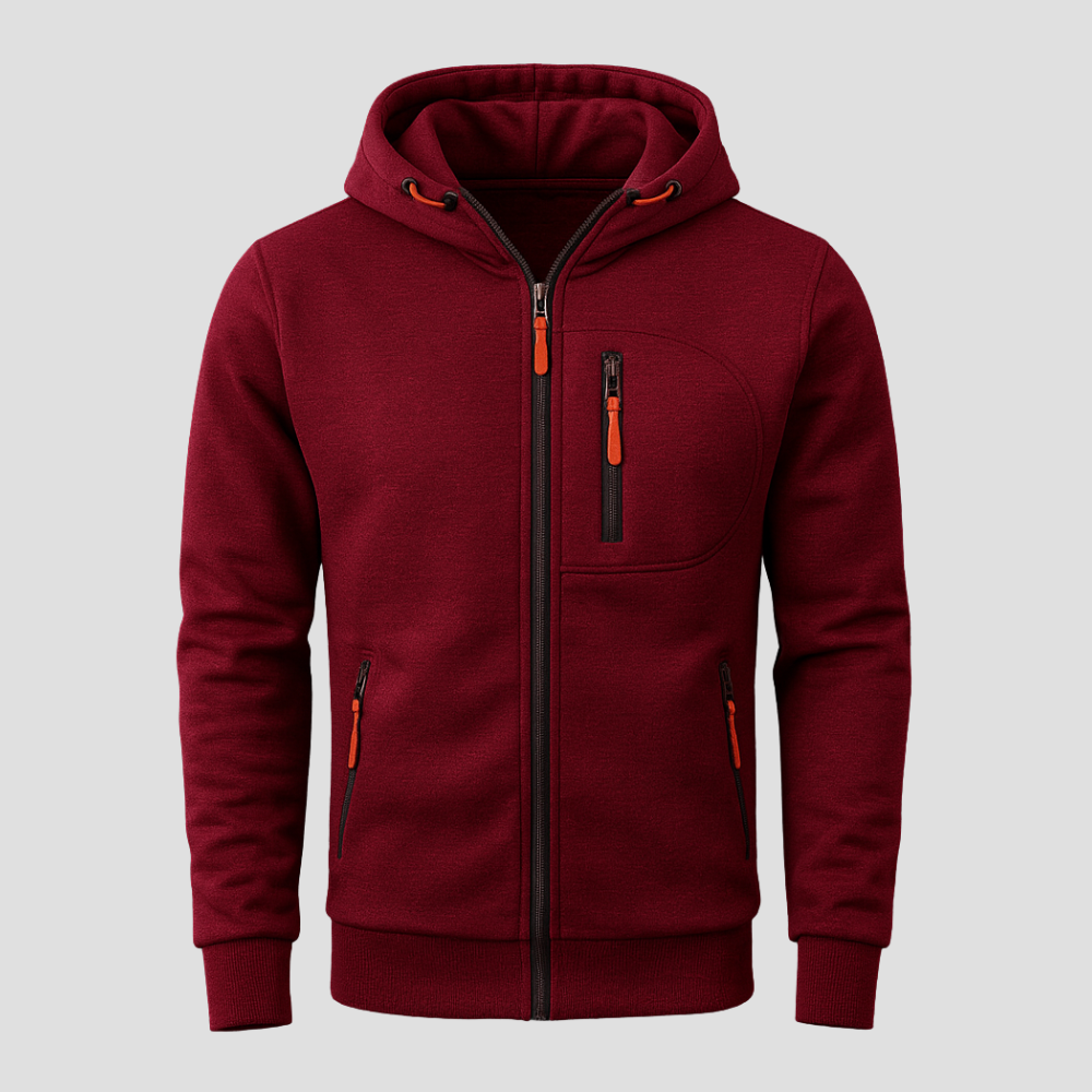 Men's Full-Zip Fleece Hoodie