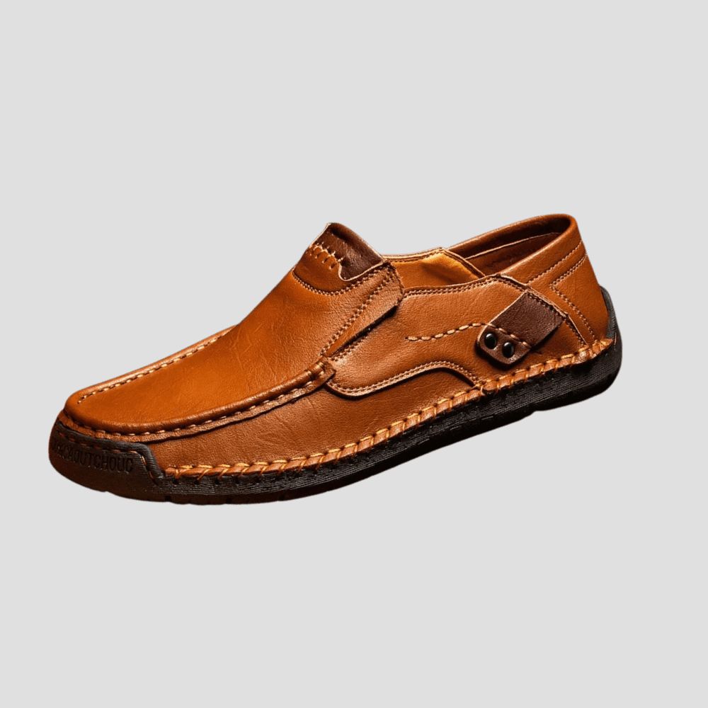 Men's Supple Driving Loafers with Artisan Stitch