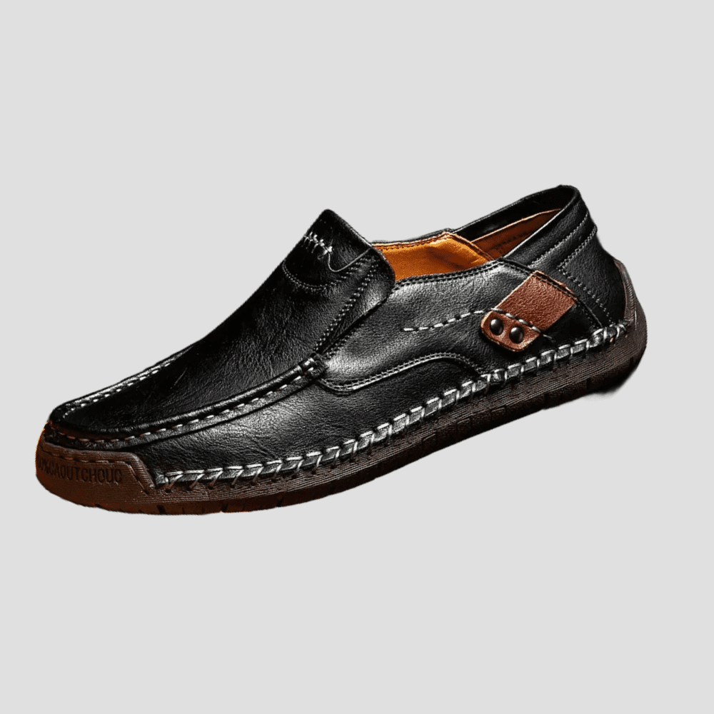 Men's Supple Driving Loafers with Artisan Stitch