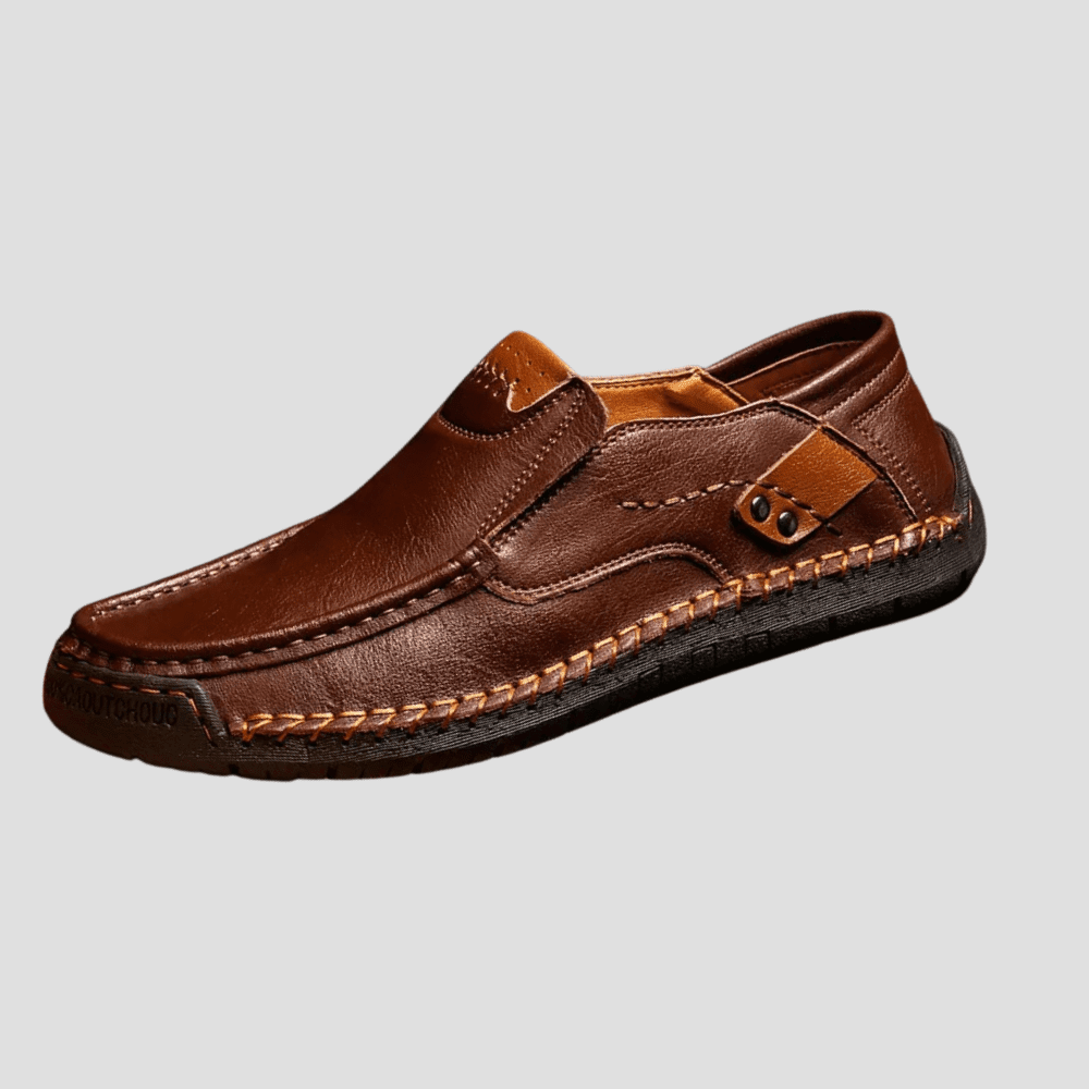Men's Supple Driving Loafers with Artisan Stitch