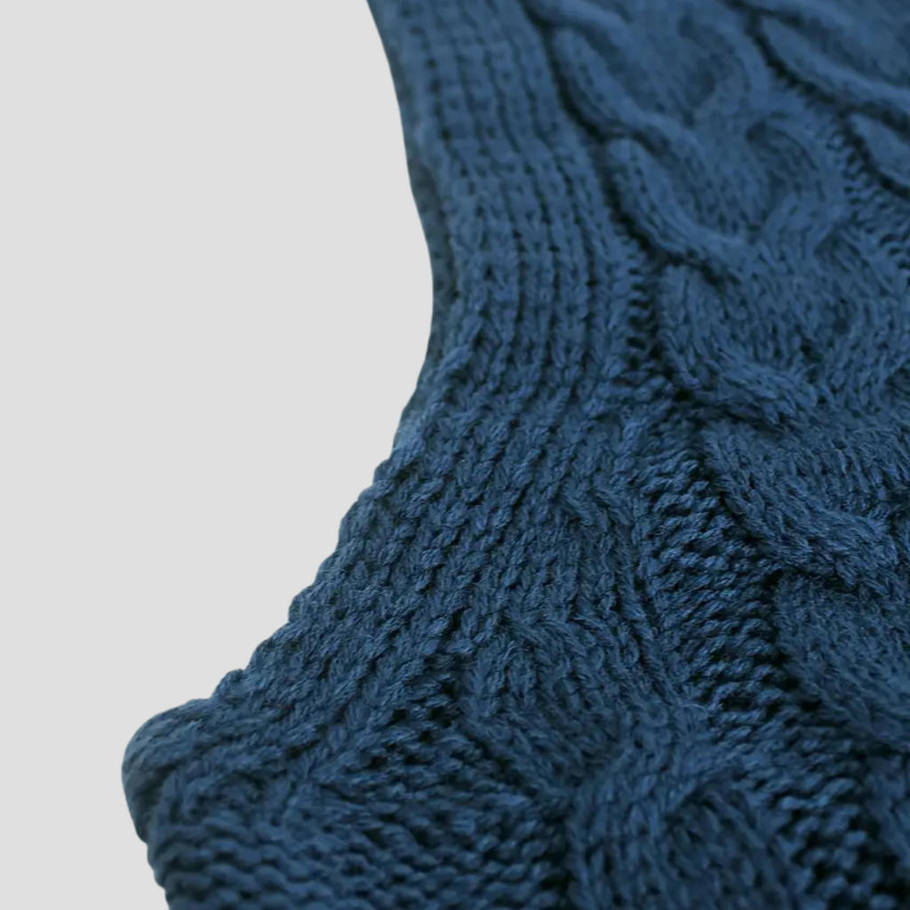  Women's Cable Knit V-Neck Sweater Vest