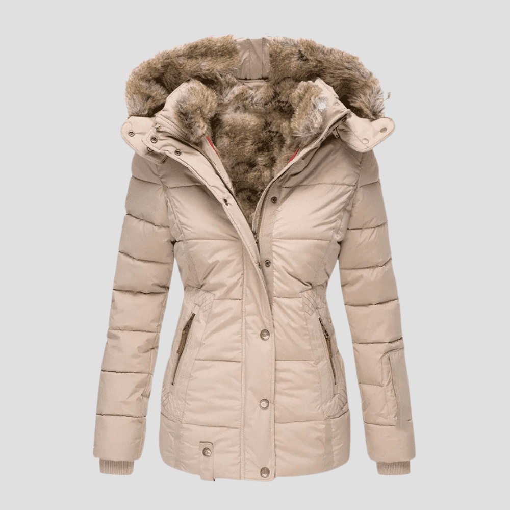 Women's Faux Fur Winter Jacket