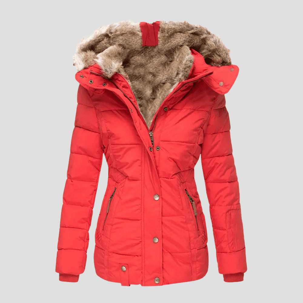 Women's Faux Fur Winter Jacket