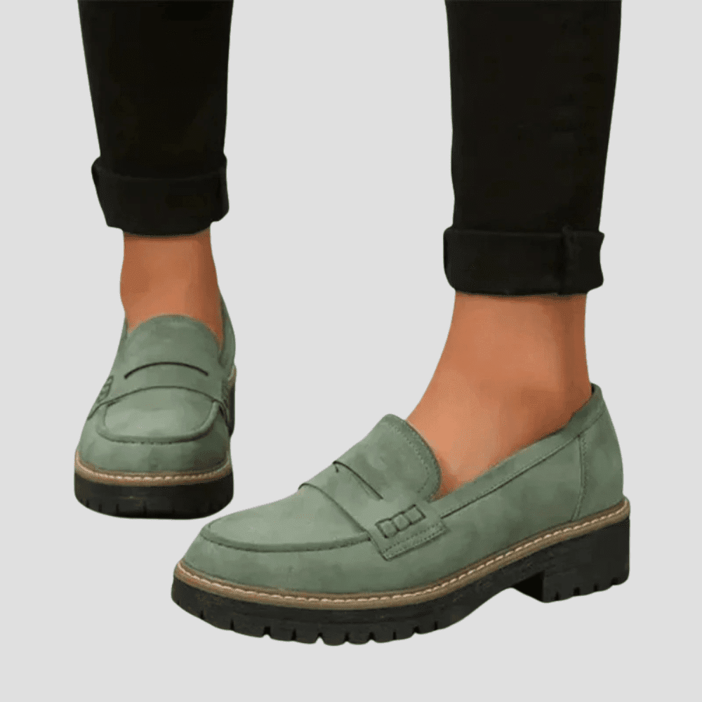Women's Lug Sole Penny Loafer