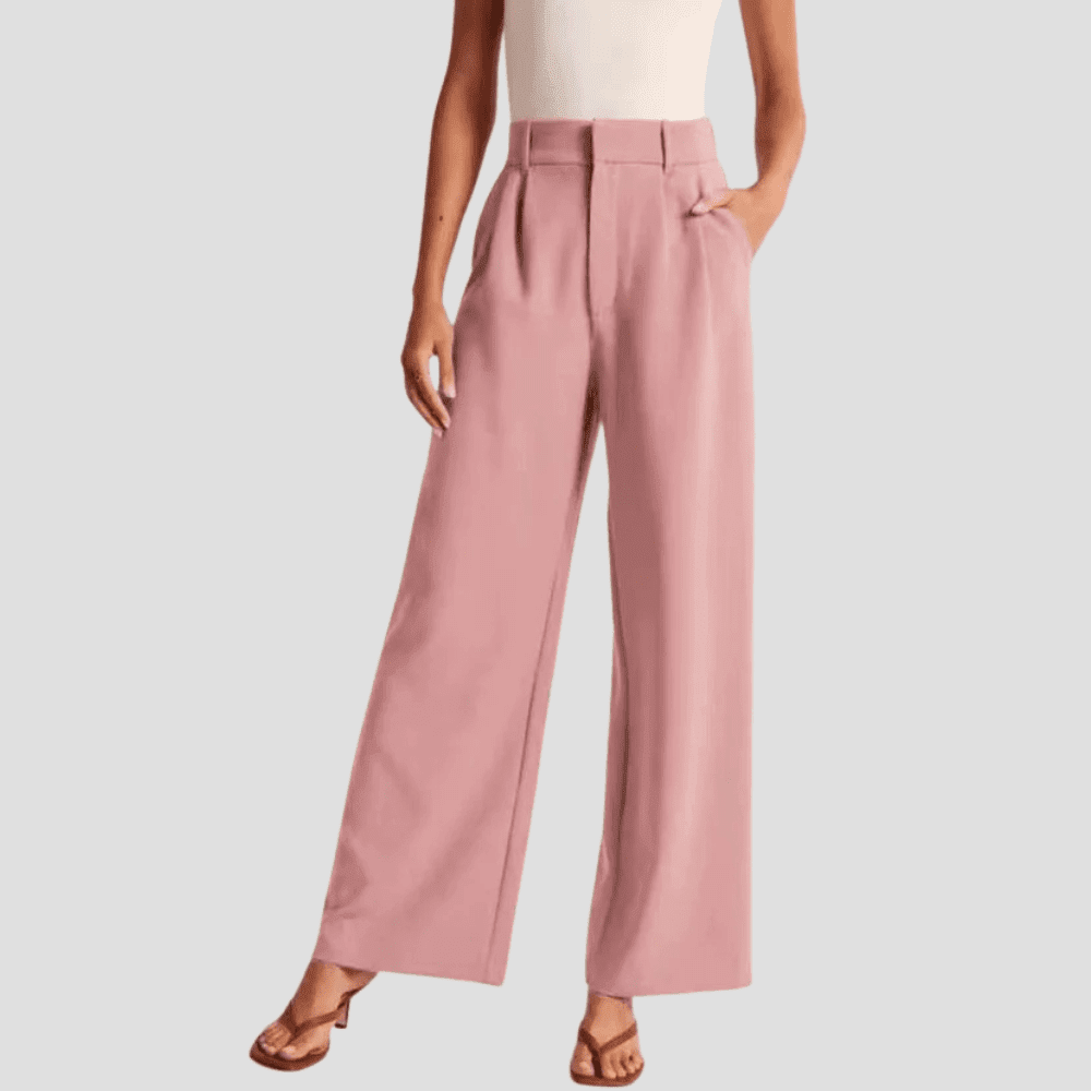 Women's Wide Leg Work Trousers