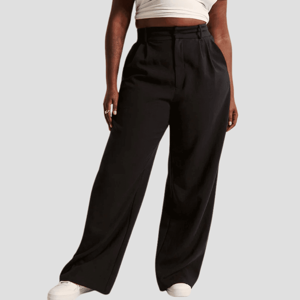 Women's Wide Leg Work Trousers